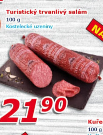 ESO MARKET Turistický trvanlivý salám 100 g nabídka
