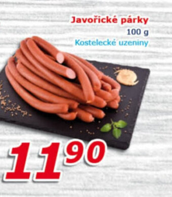 ESO MARKET Javořické párky 100 g nabídka