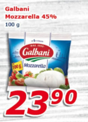 ESO MARKET Galbani Mozzarella 45% 100 g nabídka