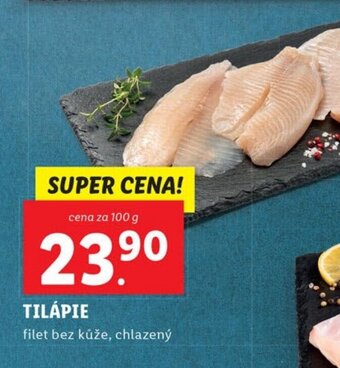 Lidl TILÁPIE nabídka