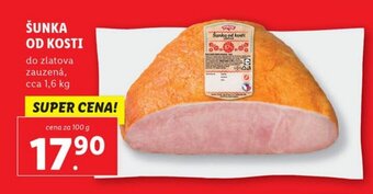 Lidl ŠUNKA OD KOSTI nabídka
