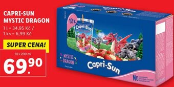 Lidl CAPRI-SUN MYSTIC DRAGON nabídka