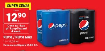 Lidl PEPSI / PEPSI MAX nabídka