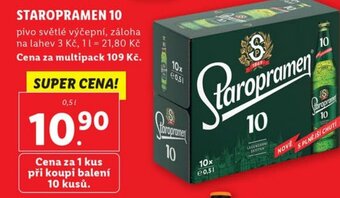 Lidl STAROPRAMEN 10 nabídka