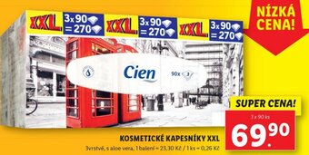 Lidl KOSMETICKÉ KAPESNÍKY XXL nabídka