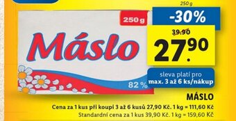 Lidl MÁSLO nabídka