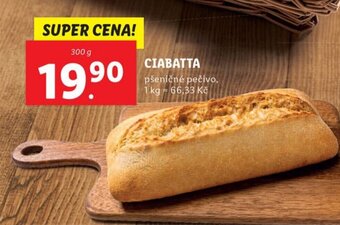 Lidl CIABATTA nabídka