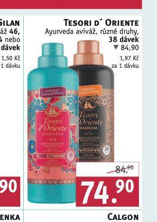 Rossmann Tesori d´oriente aviváž nabídka