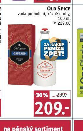 Rossmann Old spice voda po holení nabídka