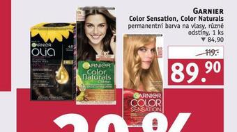 Rossmann Garnier color sensation, color naturals nabídka