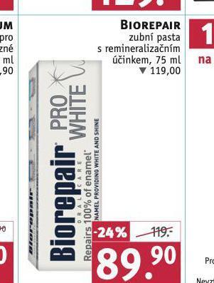 Rossmann Biorepair zubní pasta nabídka