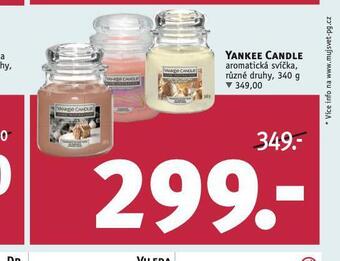 Rossmann Yankee candle aromatická svíčka nabídka