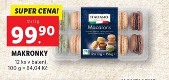 Lidl ITALIAMO MAKRONKY nabídka