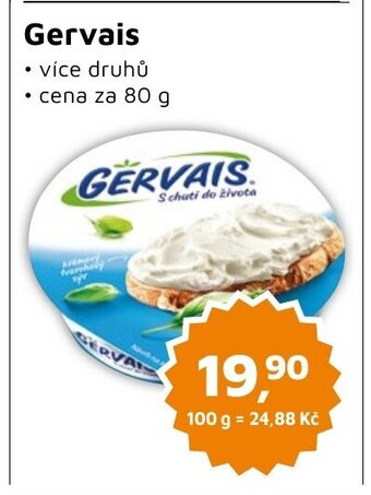 Můjobchod Gervais 80 g nabídka