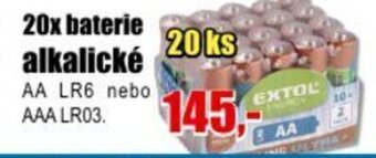 EVA 20x baterie alkalické nabídka