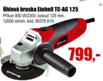 EVA Úhlová bruska Einhell TC-AG 125 nabídka
