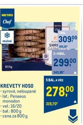 Makro KREVETY HOSO nabídka