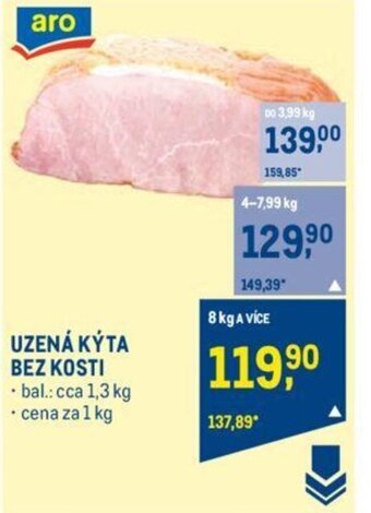 Makro UZENÁ KÝTA BEZ KOSTI nabídka