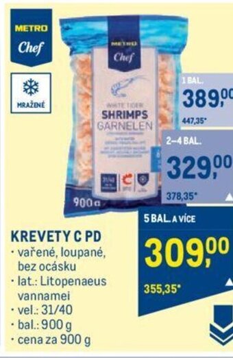Makro KREVETY C PD nabídka