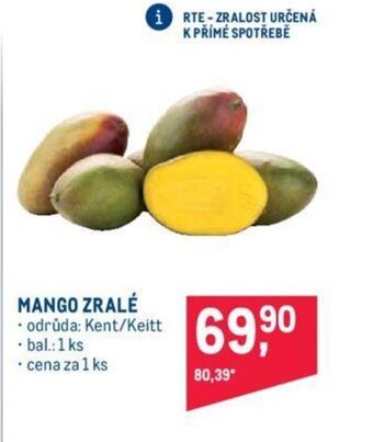 Makro MANGO ZRALÉ nabídka