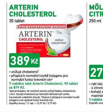 Alphega Lékárna Arterin cholesterol nabídka