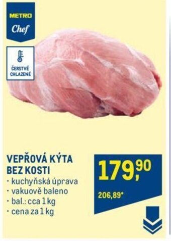 Makro VEPŘOVÁ KÝTA BEZ KOSTI nabídka