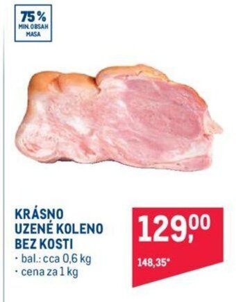 Makro KRÁSNO UZENÉ KOLENO BEZ KOSTI nabídka