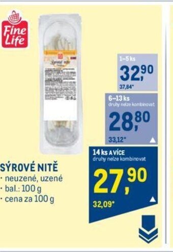 Makro SÝROVÉ NITĚ nabídka