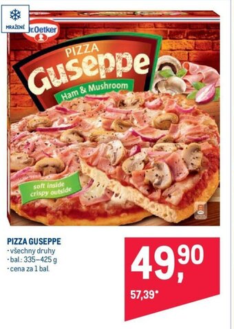 Makro PIZZA GUSEPPE nabídka