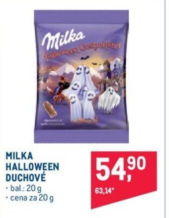 Makro MILKA HALLOWEEN DUCHOVÉ nabídka