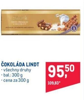 Makro ČOKOLÁDA LINDT nabídka