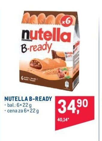 Makro NUTELLA B-READY nabídka
