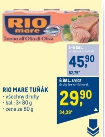 Makro RIO MARE TUŇÁK nabídka
