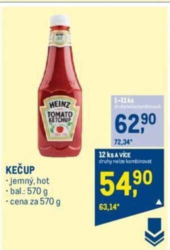 Makro KEČUP nabídka