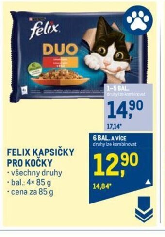 Makro FELIX KAPSIČKY PRO KOČKY nabídka