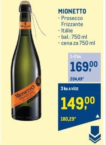 Makro MIONETTO nabídka