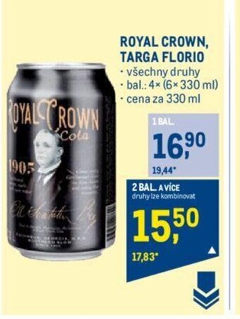 Makro ROYAL CROWN, TARGA FLORIO nabídka