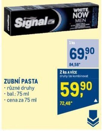 Makro ZUBNÍ PASTA nabídka