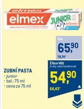 Makro Elmex ZUBNÍ PASTA nabídka