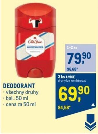 Makro Old Spice DEODORANT nabídka