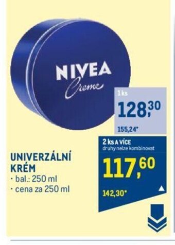 Makro NIVEA UNIVERZÁLNÍ KRÉM nabídka