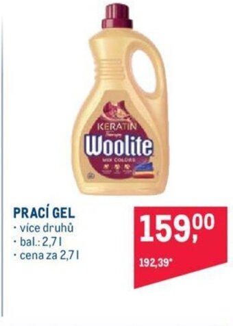 Makro Woolite PRACÍ GEL nabídka