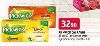 Terno Pickwick ranní čaj nabídka