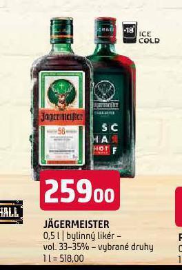 Terno Jägermeister nabídka