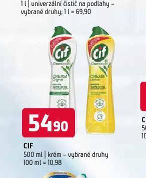 Terno Cif krém nabídka