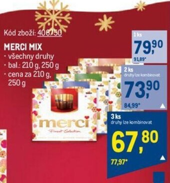 Makro MERCI MIX nabídka