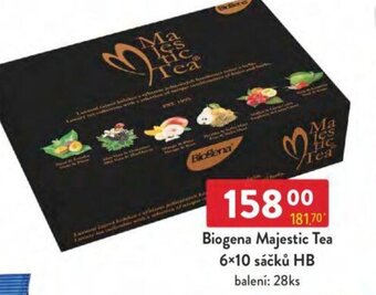 Qanto Biogena Majestic Tea 6x10 sáčků HB nabídka