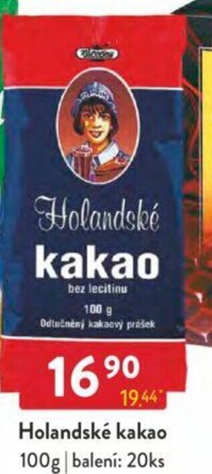 Qanto Holandské kakao nabídka