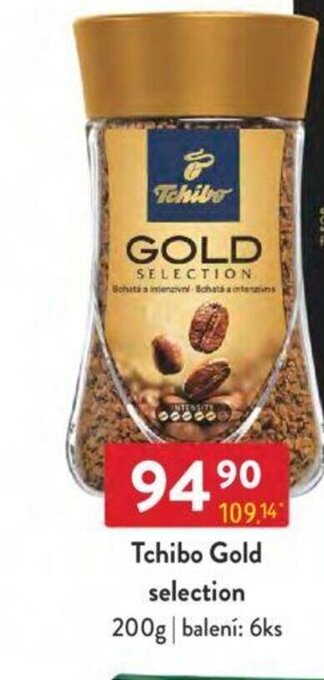 Qanto Tchibo Gold selection 200g nabídka