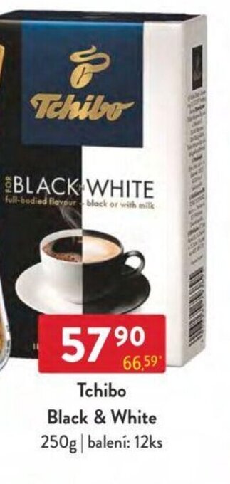 Qanto Tchibo Black & White 250g nabídka